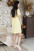 Image 7 of Linen maternity dress with short sleeves and side pockets Milano from Baltic Linen
